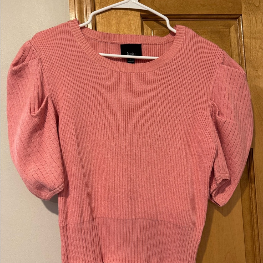 Lumiere Puff Sleeve Sweater top